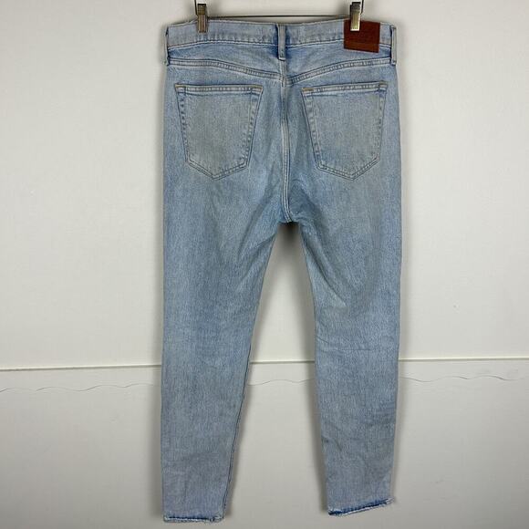 Abercrombie and Fitch 90s Slim Light Wash Men’s Jeans 34 x 32 - Picture 3 of 5